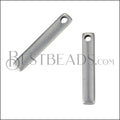 19mm Bar Charm ANT SILVER - 10 pcs