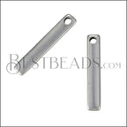 19mm Bar Charm ANT SILVER - 10 pcs