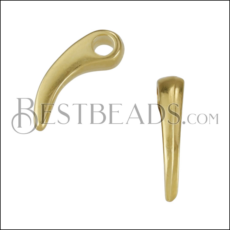 Claw Charm SHINY GOLD - 10 pcs