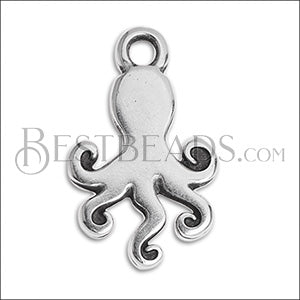 OCTOPUS charm ANT SILVER - 10 pcs