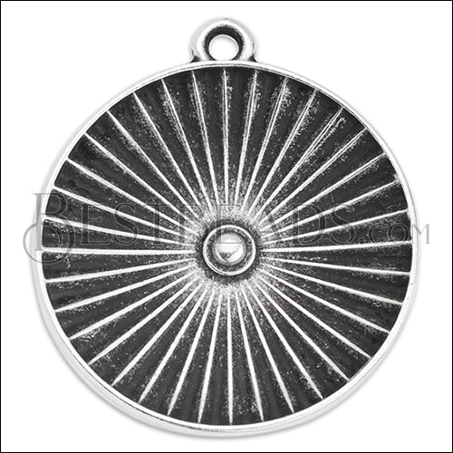 SUN RELIEF charm ANT SILVER - 10 pcs