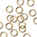 3mm Euro Jump Ring - Antique Brass - 1oz