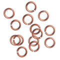 3mm Euro Jump Ring - Antique Copper - 1oz