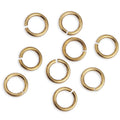 4mm Euro Jump Ring - Antique Brass - 1oz