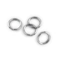 6mm Euro Jump Ring - Antique Siver - 1oz