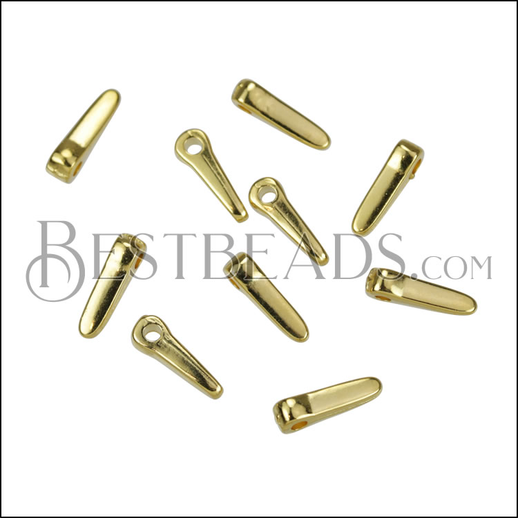 MINI Thin Spike Drop SHINY GOLD - 10 pcs