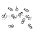 MINI Ball Charm ANT SILVER - 10 pcs
