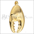 Lobster Claw Pendant GOLD - 5 pcs