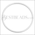 30mm Brass Ring ANT SILVER - 10 pcs
