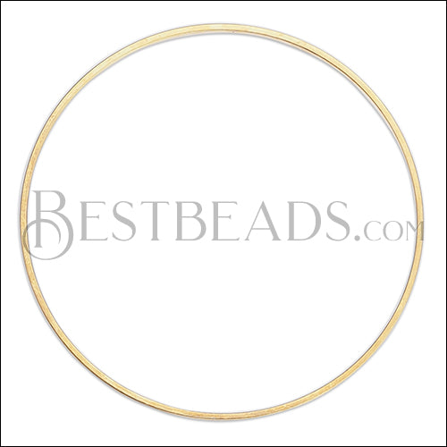40mm Brass Ring GOLD - 10 pcs