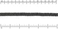 triple chainmail chain NITE BLACK