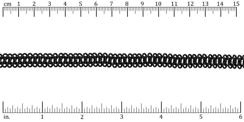 Ruler shown in 1/16-inch increments.<br>Click on image to zoom.