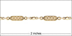 tribal filigree chain GOLD