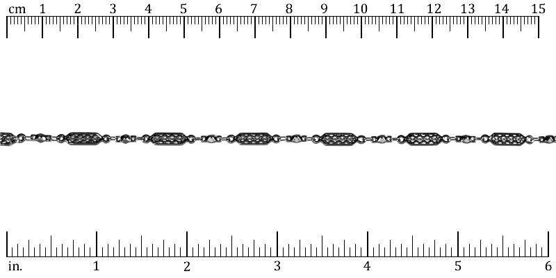 Ruler shown in 1/16-inch increments.<br>Click on image to zoom.