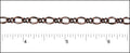 twisted figaro chain ANT. COPPER