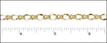 twisted figaro chain GOLD