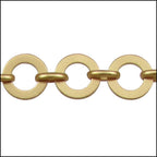 washer chain MATTE GOLD