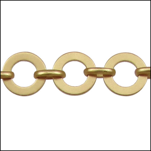 washer chain MATTE GOLD