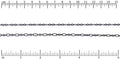 small etched oval chain NIGHT BLACK