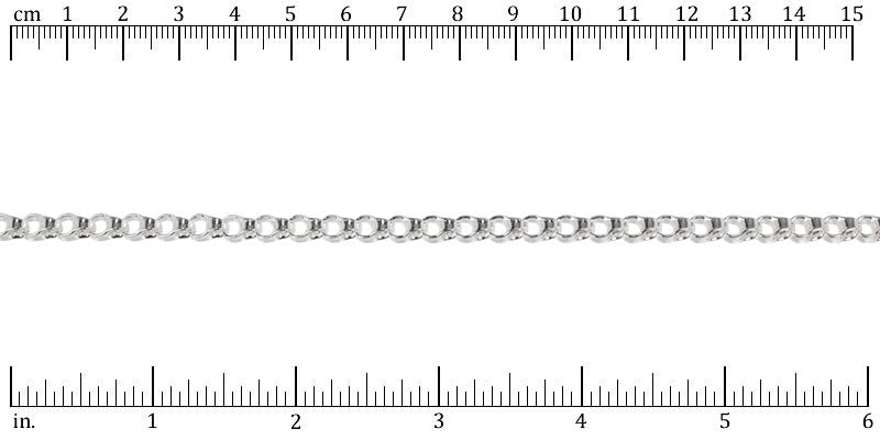 Ruler shown in 1/16-inch increments.<br>Click on image to zoom.