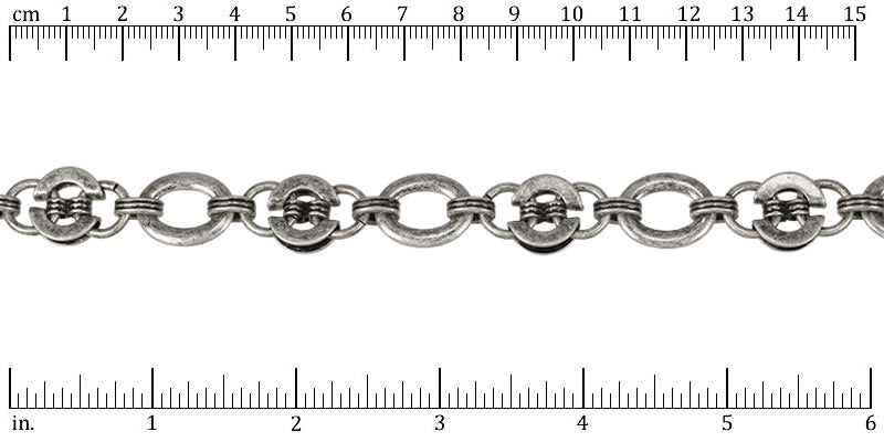 Ruler shown in 1/16-inch increments.<br>Click on image to zoom.