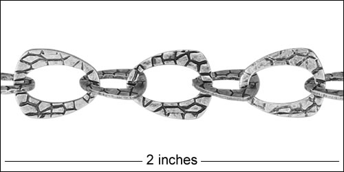Swamp chain ANT SILVER