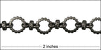 Kelly's chain MATTE GUNMETAL