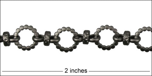 Kelly's chain MATTE GUNMETAL