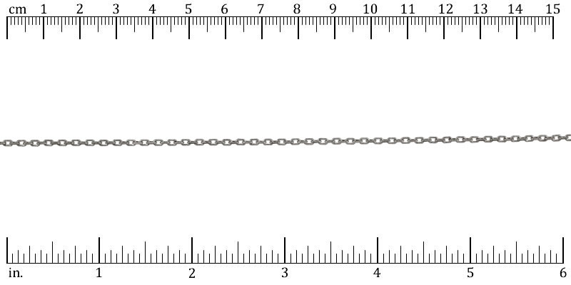 Ruler shown in 1/16-inch increments.<br>Click on image to zoom.
