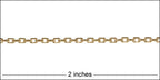Tiny Rectangle chain GOLD