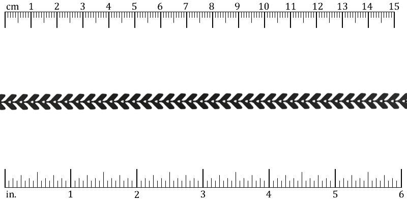 Ruler shown in 1/16-inch increments.<br>Click on image to zoom.