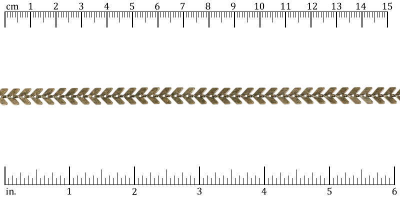 Ruler shown in 1/16-inch increments.<br>Click on image to zoom.
