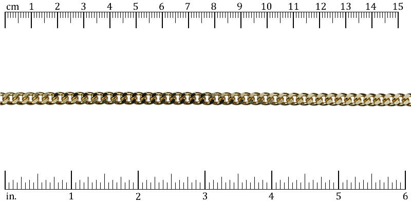 Ruler shown in 1/16-inch increments.<br>Click on image to zoom.