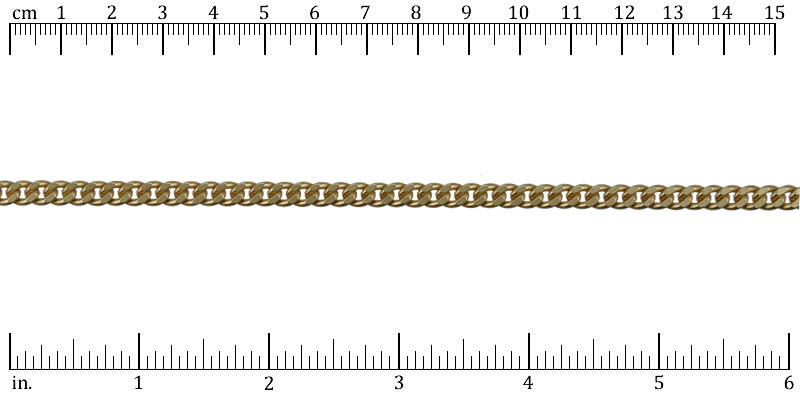 Ruler shown in 1/16-inch increments.<br>Click on image to zoom.