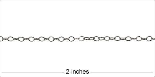 Tiny Bubbles chain GUNMETAL