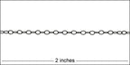 Tiny Bubbles chain NITE BLACK