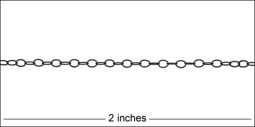 Tiny Bubbles chain NITE BLACK