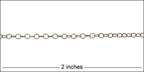 Tiny Bubbles chain ANT. BRASS