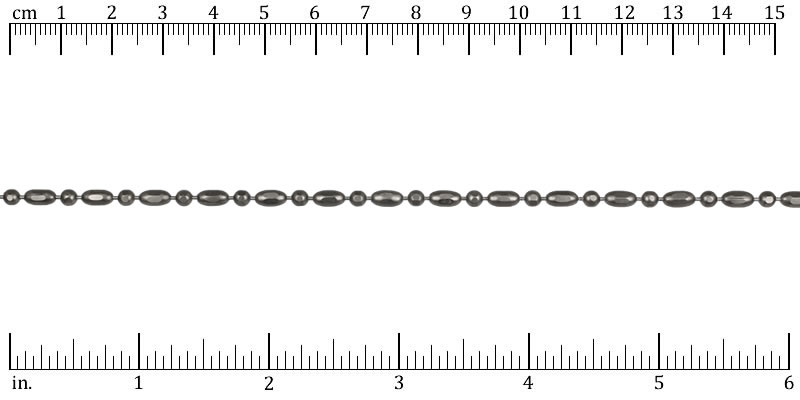 Ruler shown in 1/16-inch increments.<br>Click on image to zoom.