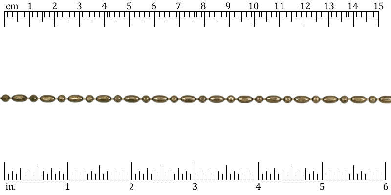 Ruler shown in 1/16-inch increments.<br>Click on image to zoom.