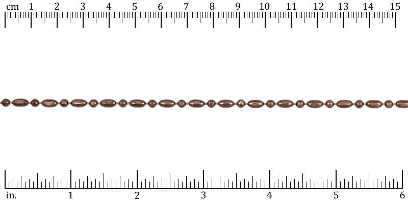 Ruler shown in 1/16-inch increments.<br>Click on image to zoom.