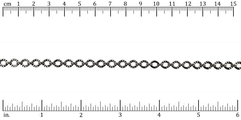 Ruler shown in 1/16-inch increments.<br>Click on image to zoom.
