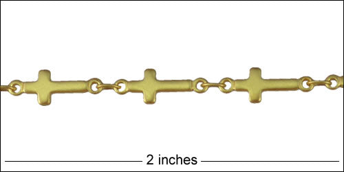 Cross chain MATTE GOLD