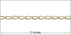 Medium Elegant Curb chain GOLD