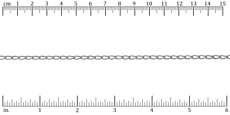 Ruler shown in 1/16-inch increments.<br>Click on image to zoom.