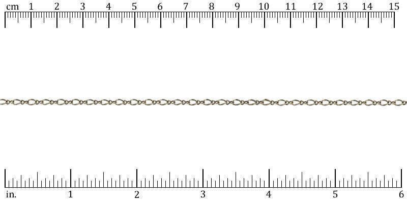 Ruler shown in 1/16-inch increments.<br>Click on image to zoom.
