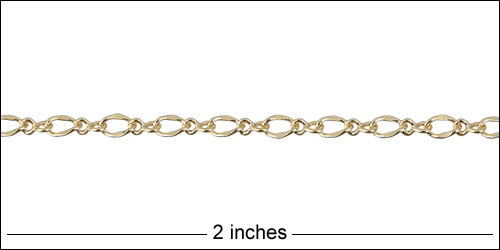 1:1 Figaro chain GOLD
