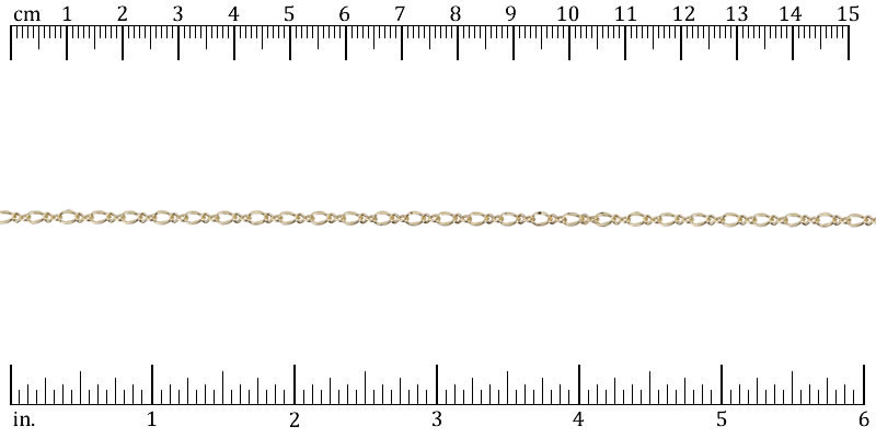 Ruler shown in 1/16-inch increments.<br>Click on image to zoom.
