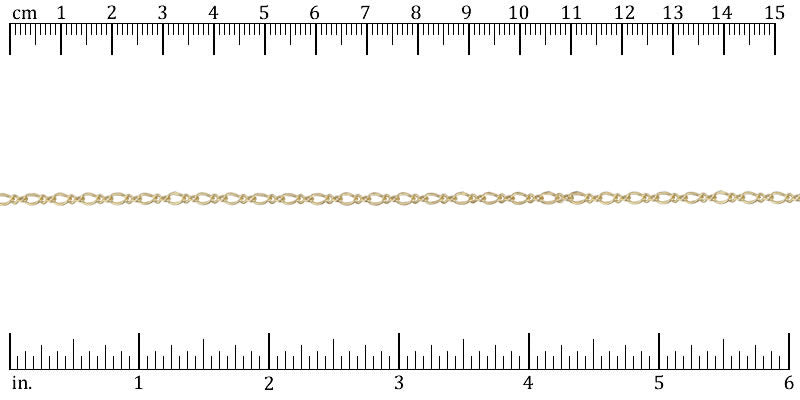 Ruler shown in 1/16-inch increments.<br>Click on image to zoom.