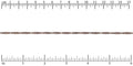 Spiral Curb chain ANTIQUE COPPER